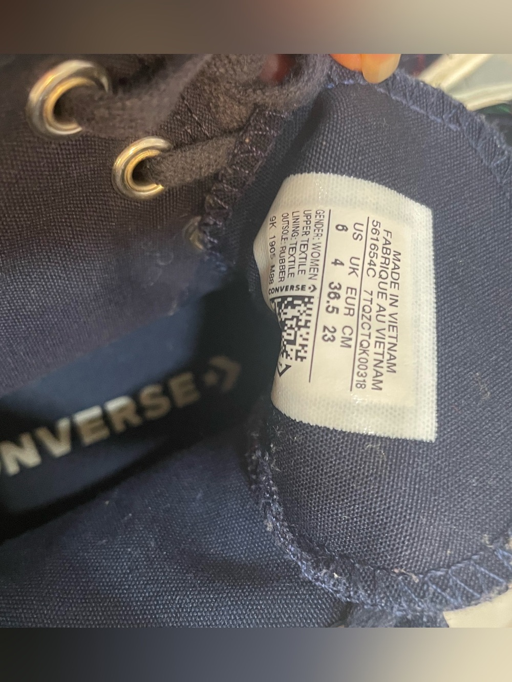 Converse Chuck Taylor All Star Obsidian Floral High-Top Platform Sneakers Size 6 - Picture 7 of 9